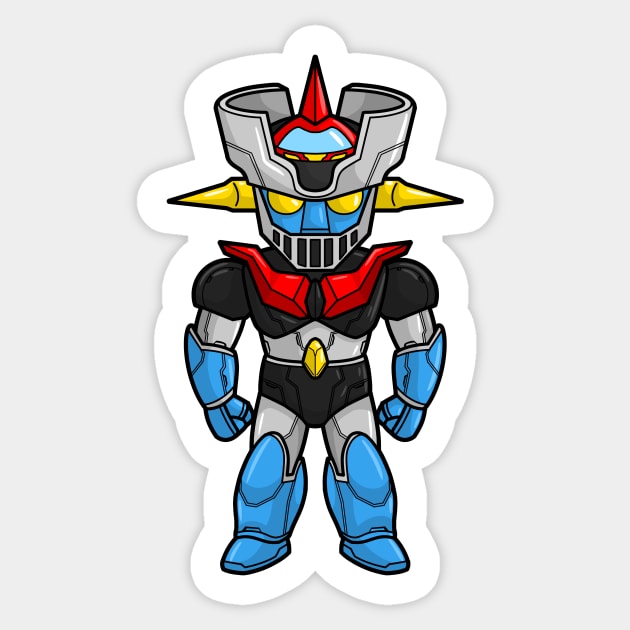 MAZINGER Z Sticker by Chibi Pops